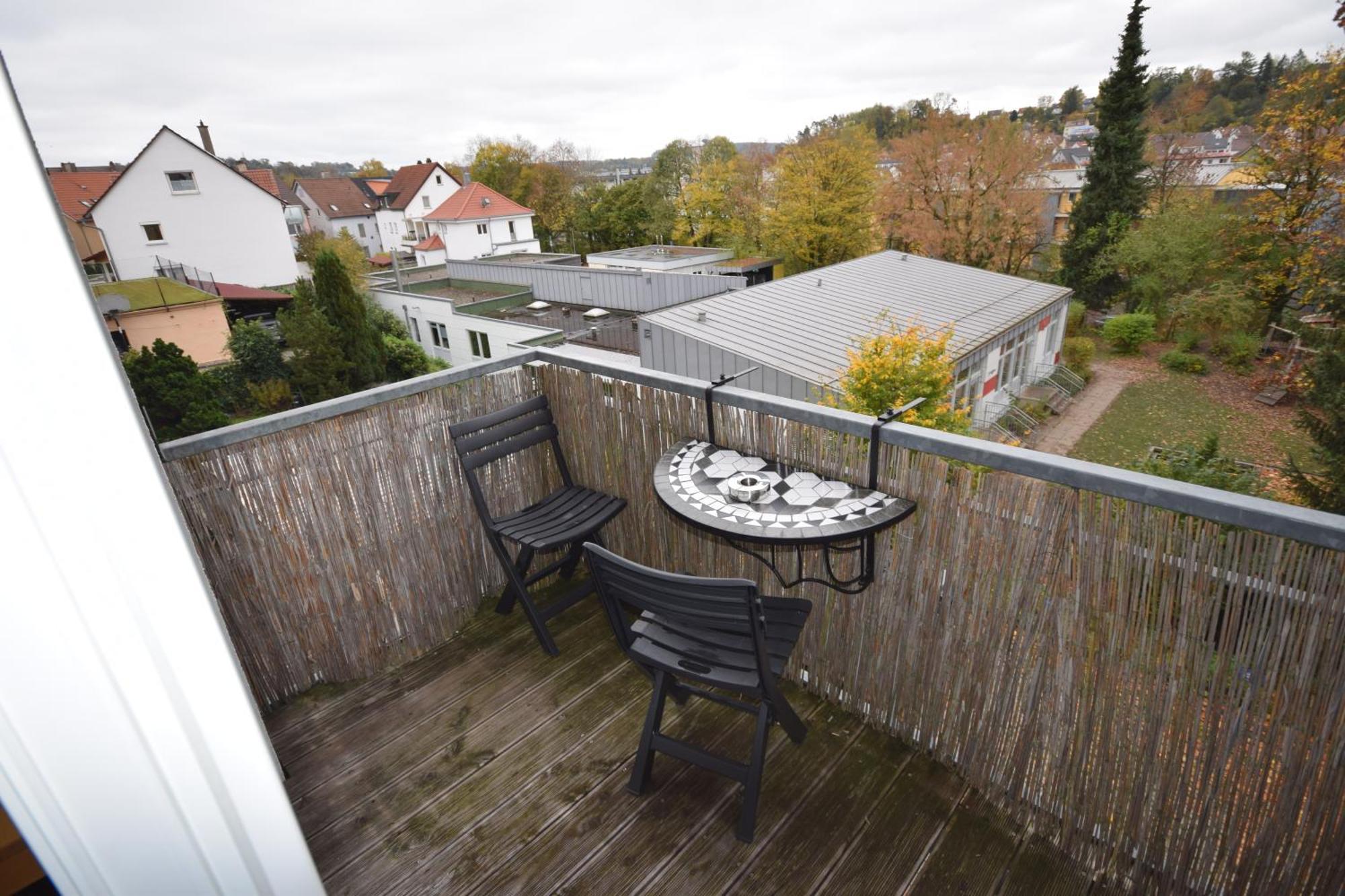 Nestwerk Komfort R23-12 - Balkon, Arbeitsplatz & Zentrumsnah Biberach an der Riß Esterno foto